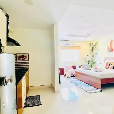 Olive Service Apartments Gachibowli Hyderabad Exterior photo